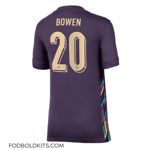 England Jarrod Bowen #20 Udebanetrøje Dame EM 2024 Kortærmet